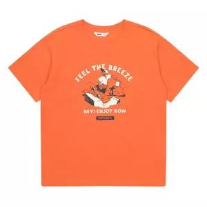 [소이] 남아 엔조이 일러스트 반팔 티셔츠 22M0413_OR [P003792486]