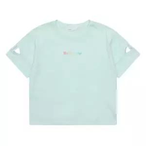 [소이] 여아 소매 트임 레인보우 반팔 티셔츠 22M1470_MT [P003792498]