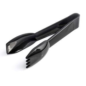 Star Foodservice 42290 유틸리티 집게, 고온 플라스틱, 스트레이트 엣지, 15 2cm 6인치 , 12개 세트, 블랙