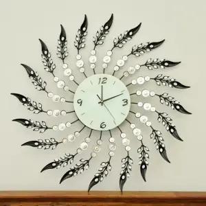 데일리데코 헬린 회오리 철제 벽시계