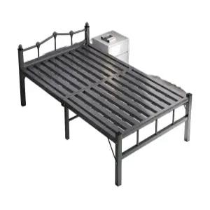 침대 침대틀 접이식 철제 프레임 슈퍼 심플침대 높은 싱글