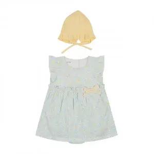 [롯데백화점]아가방 로잔플라워나시바디수트(모자)(YELLOW) 01S327953