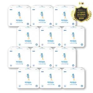 [시그널라인] 입는 오버나이트 팬티형 생리대 대형 12팩(96P)