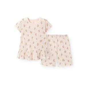 [오르시떼](본점)여아동 H611 래빗스타 3부소매 내의 세트