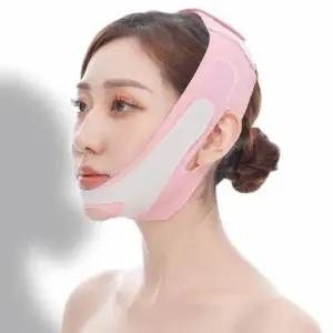 수면리프팅밴드 입벌림방지 페이스 얼굴 턱살 압박용 밴드 스트랩