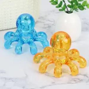 지압마사지 문어 괄사 마사지기 두피 얼굴 림프순환 문어발