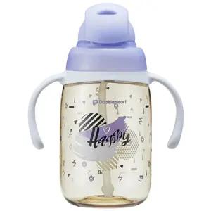 더블하트 마그마그 PPSU 빨대컵 해피