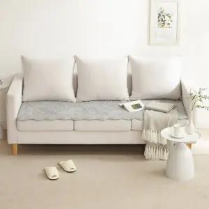 [애끌리아] 네스트 HR 소프트플란넬 목화솜 퀼팅 소파패드 4인용)