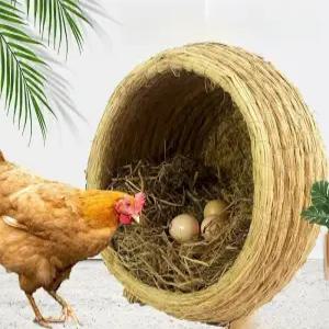 부화장 산란통 닭둥지 새둥지 이동식 닭집 야외 통기성 병아리 둥지박스