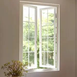 유럽풍 창문 파티션 유리 프레임 다락방 + 벽 모텔 복고풍 투명 아트 1제곱