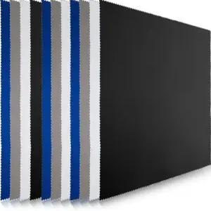 프렌다 12팩 대형 극세사 유리 청소복 12 x 12인치 오버사이즈 안경 선글라스 전자 화면 및 렌즈 블랙