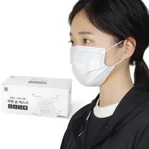 일회용 3중필터 마스크 성인용 비말차단 덴탈 학생