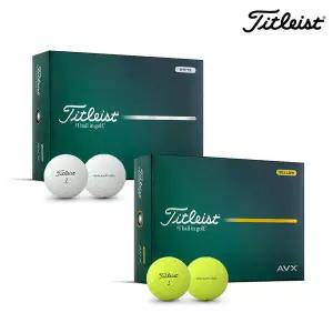 타이틀리스트 26년 신상품 AVX 골프공 3피스