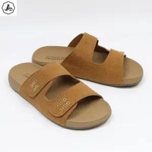 [애슬릿] 사무실 슬리퍼 발편한 발등 조절 찍찍이 회사 실내화