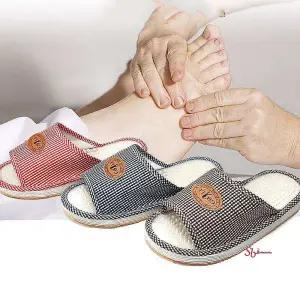 발바닥 실내용 지압 슬리퍼 사무실 건강 안마opq480