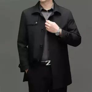 하프 남사친 시티 멋스러운 코트 봄가을 자켓 트렌치 터틀넥캐주얼 DUCHI3