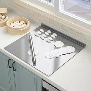 위생 도마 다용도 반죽 밀착 가정용 304 316스텐 싱크대 레스 제빵 티타늄