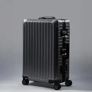 [알벡스]티탄 알루미늄 100 그레이 기내용 여행용 캐리어 소형 중형 대형 수하물 20 24 26 29인치 TSA락