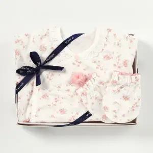 [롯데백화점]압소바 로지배냇슈트+손싸개세트 A1B10110SET (임신출산백일돌선물)