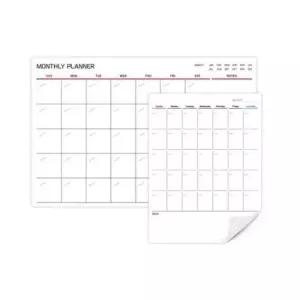 문구 붙이는 먼슬리 플래너 화이트보드 시트 가로 900x600
