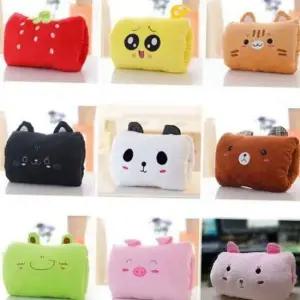 어린이 등받이 동물 사무실 베개 쿠션 학생