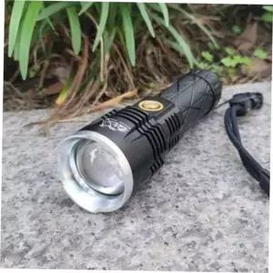 줌기능엘이디랜턴 야외 전술 엘이디 랜턴 휴대용 캠핑용 고성능 충전식