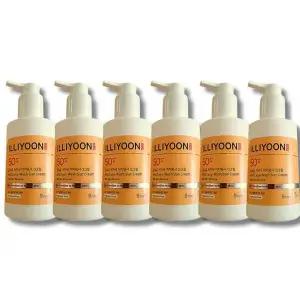 [셀러허브]일리윤 대용량 저자극 온가족 이지워시 선크림 150ml 6개 (S48699863)