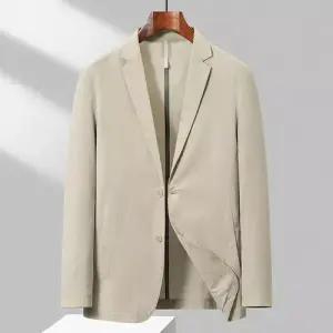 캐주얼 남사친 정장 재킷 폴리아미드 스판 통기성 봄여름 얇은 코트실크 홑겹 자외선 차단 MODU2