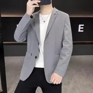 남친 가을 캐주얼 봄가을 정장 코트 블레이저 슬림핏 상의 싱글 자켓 사계절 MODU2