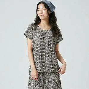 [보리보리/바풀 주니어]바풀 SN PS 1805-0 인견 여성 실내복 반팔 3부 상의 봄