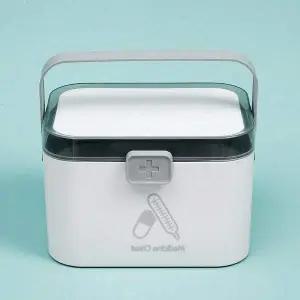 구급 응급용품 홈스 큐어 2단 구급함 약 보관 가정용