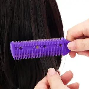 [셀러에이드]머리 손질 빗 헤어컷트빗 틴닝가위 컷팅칼 헤어커터