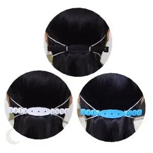 마스크 착용 귀 완화 뒷머리 고정 조절 연결 고리 장시간 편안한 착용감 개선