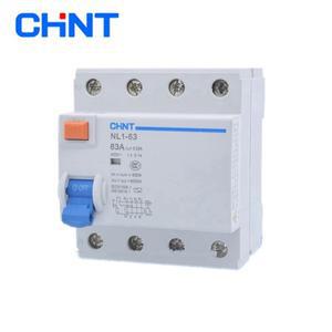 CHINT NL1-63 열자기 전자기 누설 잔류 전류 보호 CE, 1P  N 2P 3P  N 4P 63A 40A 25A 30MA RCCB 50HZ