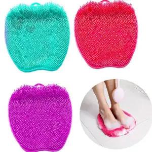 욕실 발마사지 실리콘 미끄럼방지 각질제거 족욕 풋케어 청소 세척 지압 발관리 용품