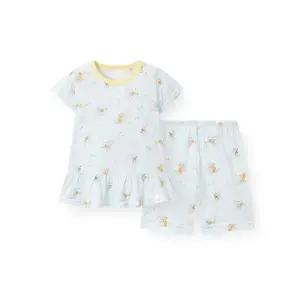 [오르시떼](본점)여아동 H620 멜로디테일 3부소매 내의 세트