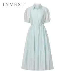 [인베스트] 셔츠핏티어드롱원피스_INI6M3OP3531