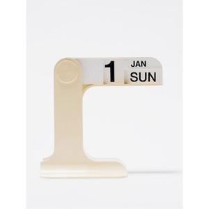 책상 만년 달력 어서오리 디자인 귀여운 스텐 회전 스피닝 회전식 사과 실버