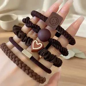 [신세계라이브쇼핑][옷자락] 여성용 아크릴 폴리 꼬임 헤어밴드 세트