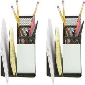 마인드 리더 책상 정리함 5칸 2피스 동일 세트 사무실 소모품 및 액세서리 보관함BLACK