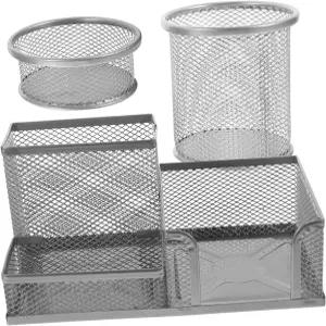 문구류 보관 박스 용품 연필 벌크 메이크업 책상용 메쉬 펜 컵 홀더 디스플레이 케이스 마모 방지 정리 및