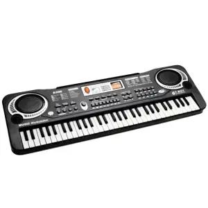 디지탈 키보드 전자 건반 휴대용 키 피아노 음악 61 미니 마이크 초보자용