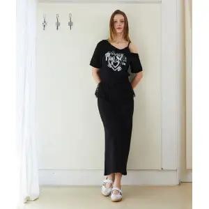 [에고이스트](센텀시티점)[BLUE LABEL] 레이스 레이어드 롱스커트 (ES2OSK06)