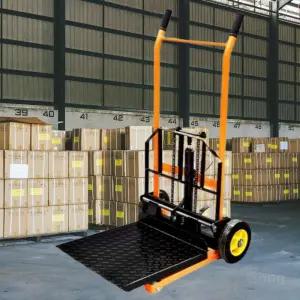 수동 수동소형지게차 유압 트럭 리프팅 지게차 소형 운반기