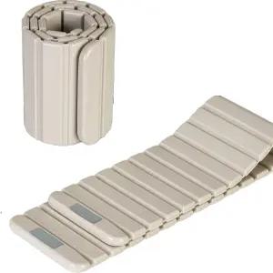 업그레이드된 마그네틱 발목 무게 및 손목 2팩각 1.1파운드 실리콘 방수 미끄럼 방지 조절 조깅 요가