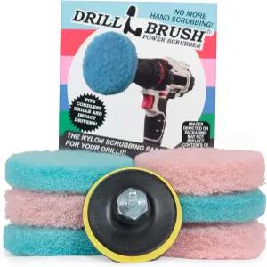 드릴 브러시 청소 용품 욕실 액세서리 스크럽 패드 샤워 클리너 욕조 목욕 매트 싱크대 스크러버 경질 물