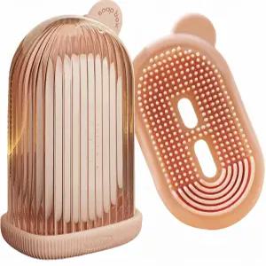 TJCENXIN 여행용 비누 케이스 용기 누수 방지 바 상자 배수층이 있는 뚜껑 홀더 및 캠핑 체육관 샤워