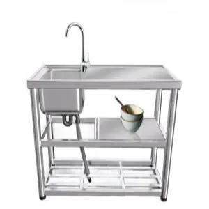 간이 싱크대 주방 스테인리스 씽크대 업소용 미니 소형