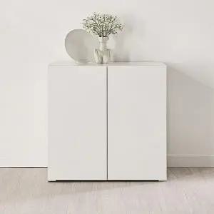 [신세계라이브쇼핑]동서가구 이엘 800 2도어 수납장 DF928310