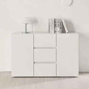 [신세계라이브쇼핑]동서가구 이엘 1200 2도어 중앙 3서랍 수납장 DF928314